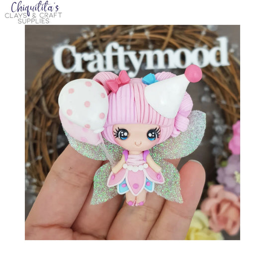 Clay Embellishments: Exclusive - Birthday Fairy